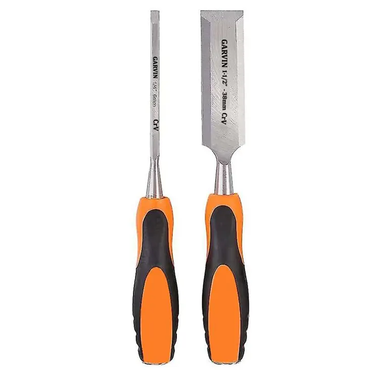 Wood Working Chisel Fiber Handle 2 Pc Set- 6, 38mm
