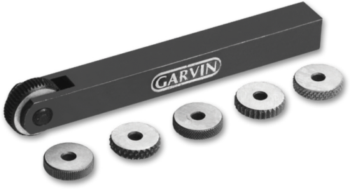 Knurling Tool Holder with 6 HSS Knurls - 10x10x100mm