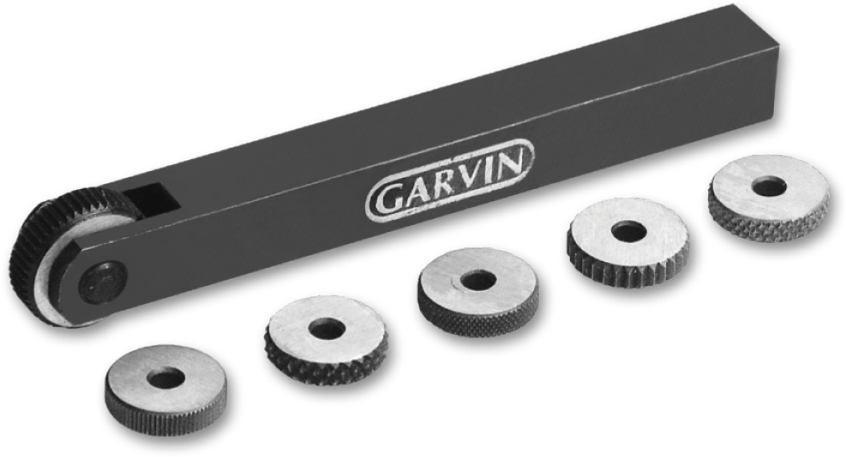 Knurling Tool Holder with 6 HSS Knurls - 10x10x100mm