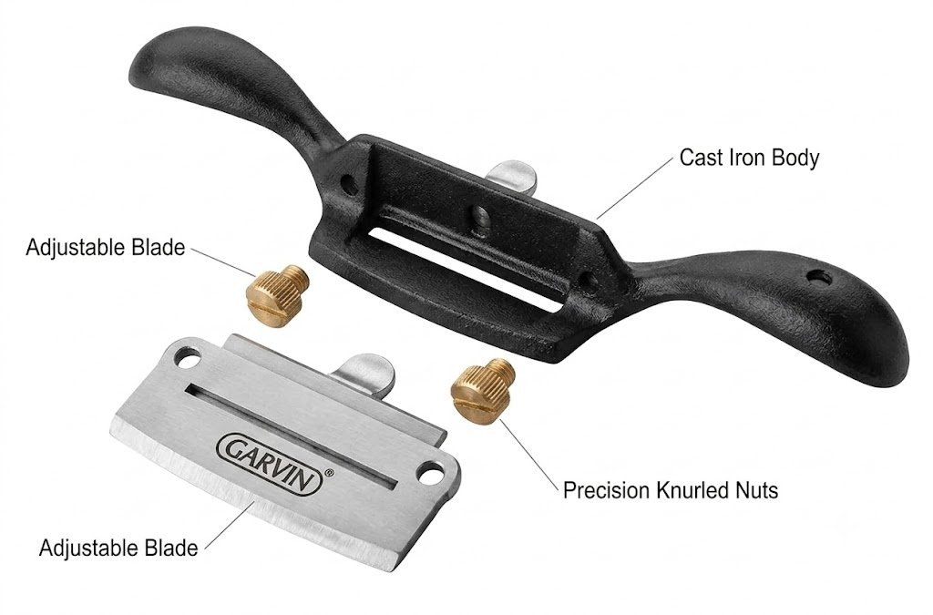 Cabinet Scraper - 11-1/4'' (280mm) - Image 2