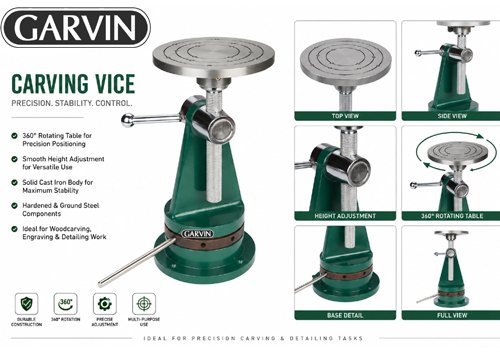 Carving Vice - 5"/125mm