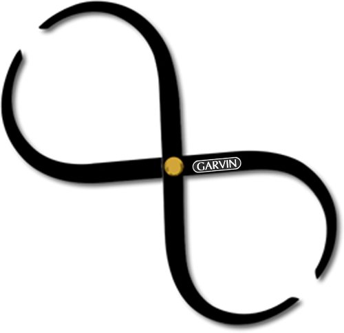 Woodworking Caliper Double End - Black Finish - 5" OUT / 5" OUT (10" OAL)