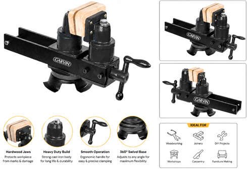 Pattern Maker's Vice - 5"/125mm