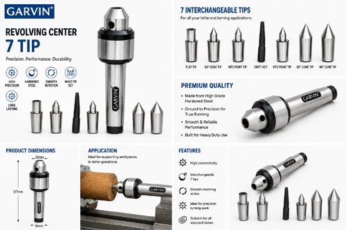 Revolving Center - 7 Tips - MT-1