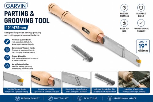 Parting & Grooving Tool - 19"/475mm